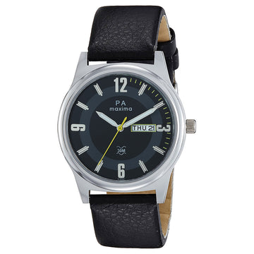 Maxima ATTIVO Men Black Dial Analogue Watch - O-56251LMGI